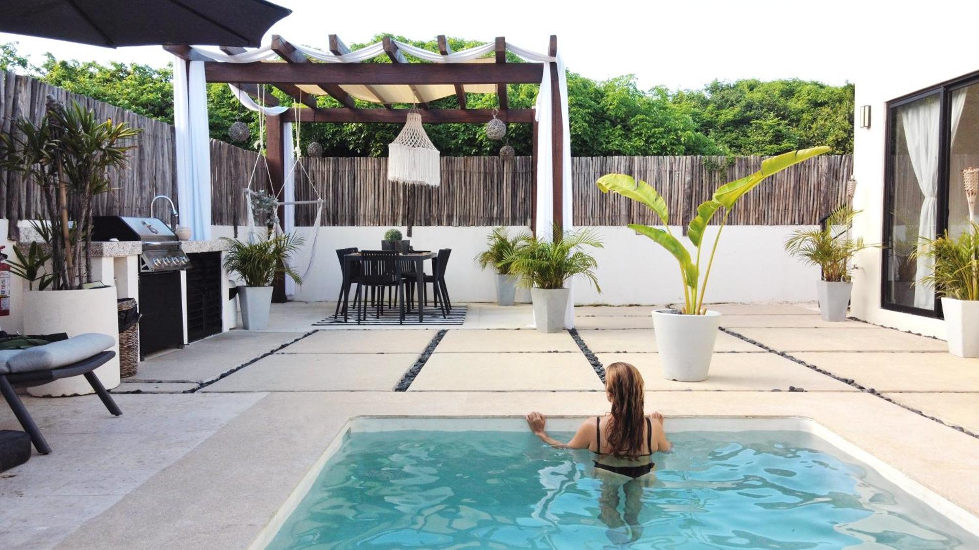 Villa Peaceful W Ocean View Rooftop In Punta Sur *